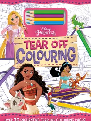 Tear Off Colouring: Disney Princess