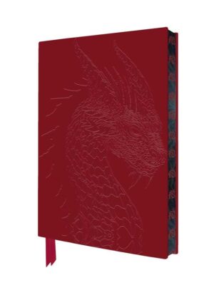 Fierce Dragon by Kerem Beyit Artisan Art Notebook (Flame Tre