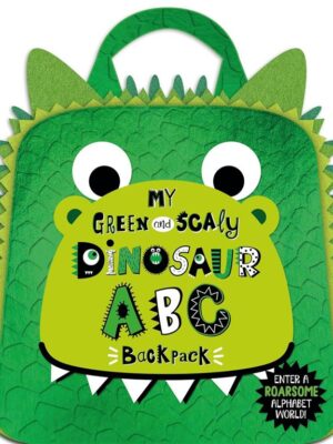 My Green and Scaly Dinosaur ABC Backpack