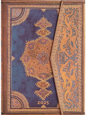 Safavid Indigo (Safavid Binding Art) Midi 12-month Horizonta
