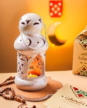 White Pottery Lantern