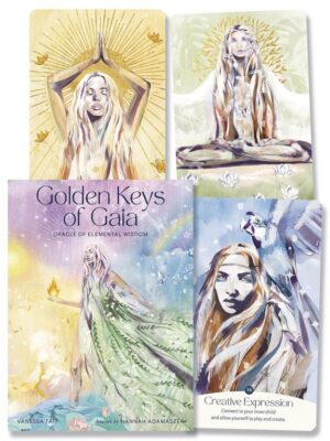 Golden Keys of Gaia: Oracle of Elemental Wisdom (50-Card Dec