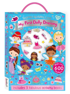 Sparkly Activity Case: My First Dolly Dressing