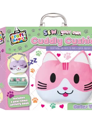 Sew Your Own: "Cute Cat" Cuddly Cushion
