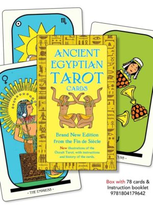 Ancient Egyptian Tarot Cards (78-Card Deck & Guidebook)