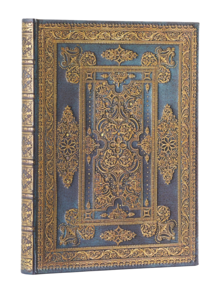 Blue Luxe (Luxe Design) Ultra Lined Hardback Journal (Elasti
