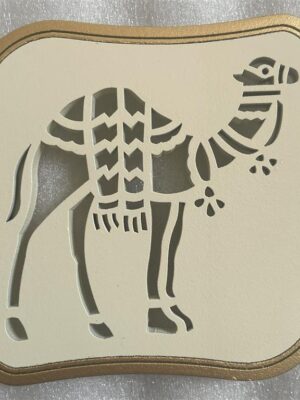 Camel Wooden Coaster