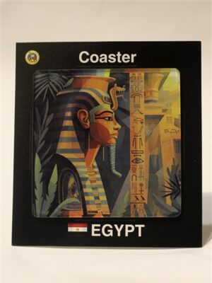 Egyptian Pharao 2 Coaster 9*9cm (CO-5060)