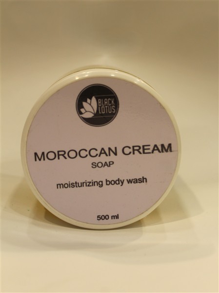 Moroccan Cream soap Jar 500 ml