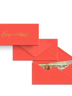 New Ruby Congratulations Money Envelope