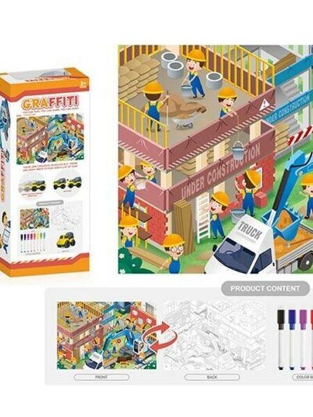 Truck Graffiti Carpet Set (7077-124 )