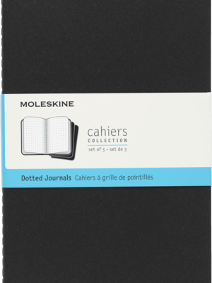 Cahier Journals Large Dotted Black