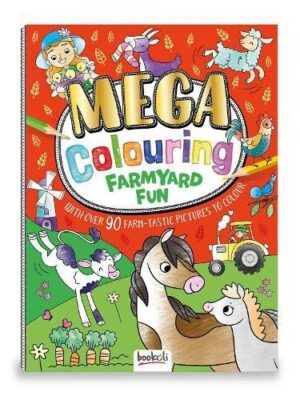 Mega Colouring: Farmyard Fun