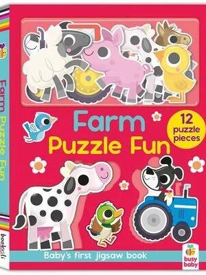 Busy Baby: Farm Puzzle Fun (Baby’s First Jigsaw Book)