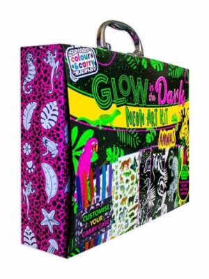 Colour & Carry: Glow in the Dark Animal (Neon Art Kit)