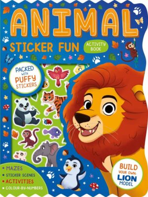 Animal Sticker Fun (Activity Book)(Build Your Own: Lion Mode