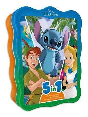 Disney Classics: 5-in-1 Activity Tin