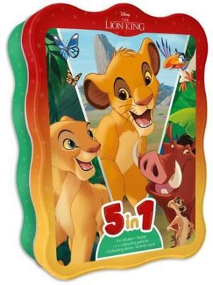 Disney The Lion King: 5-in-1 Activity Tin