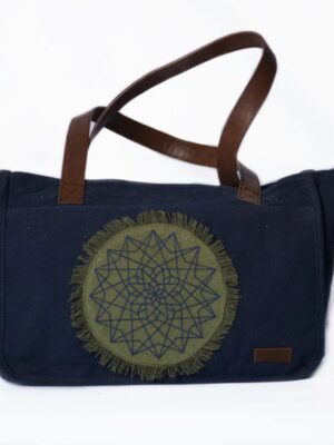 Mandala Blue Tote Bag