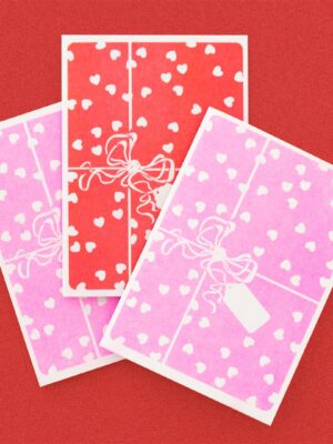 Present (Red) Greeting Card