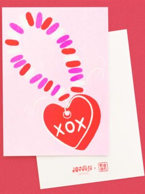 XOX Greeting Card