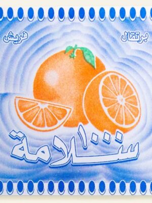 Alf Salama Orange (Well Wishes) Greeting Card
