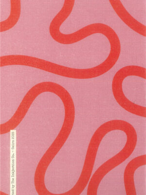 Orange In Pink Design A5 Notebook