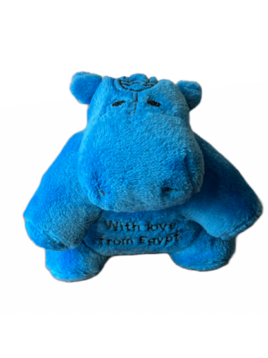 Blue Hippo With love from Egypt Doll