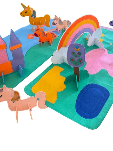 Unicorn Busy Playmat