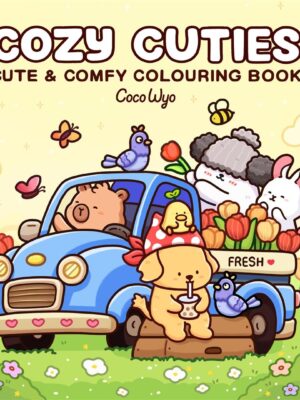 Cozy Cuties: Cute & Comfy Colouring Book