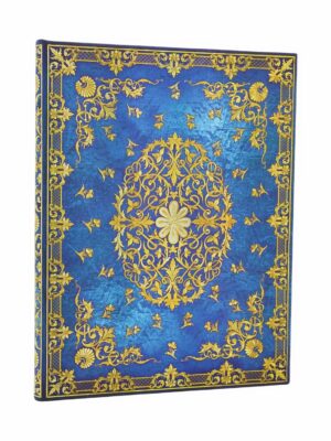 Silk Sky Ultra Lined Hardcover Journal (Guiding Star)(Elastic Band Closure)