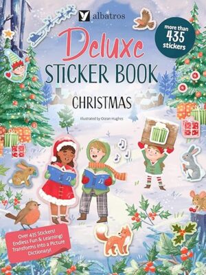 Deluxe Sticker Book: Christmas