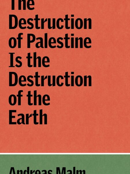 The Destruction of Palestine Is the Destruction of the Earth