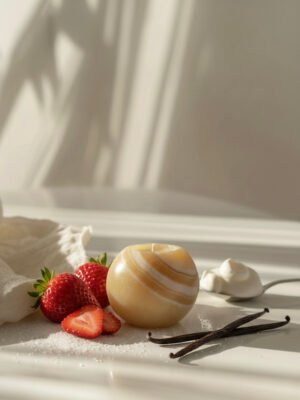 Big Sweet Gourmand Alabaster Candle