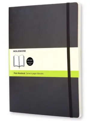 XLarge Plain Soft Notebook