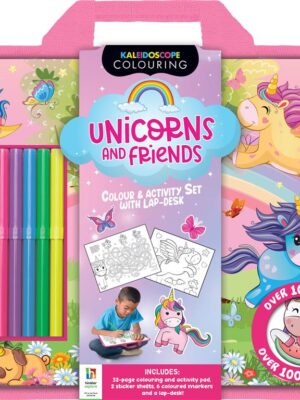 Kaleidoscope Colouring Kit: Unicorns and Friends