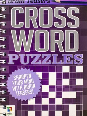Brain Teasers Puzzle Books Crosswords