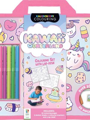 Kaleidoscope Colouring Kit: Kawaii Wonderland