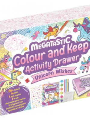 Megatastic Colour and Keep Activity Drawer Unicorn Wishes