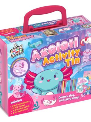 Colour & Carry: Axolotl Activity Tin
