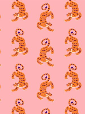 Tigers Wrapping Paper 50x70 cm