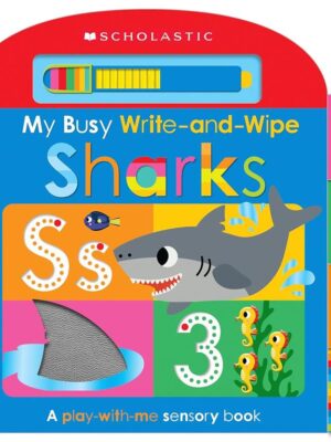 My Busy Write-and-Wipe: Sharks