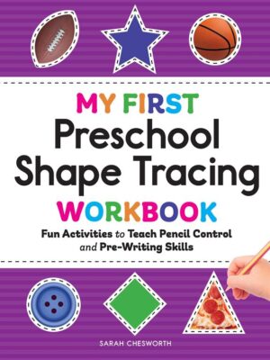 Preschool Shape Tracing Workbook