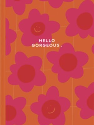 Hello gorgerous A5 Spiral Wire Lined Notebook (795)