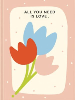 All you need is love A5 Spiral Wire Lined Notebook (846)