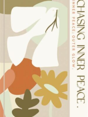 Chasing inner peace A5 Spiral Wire Lined Notebook (885)