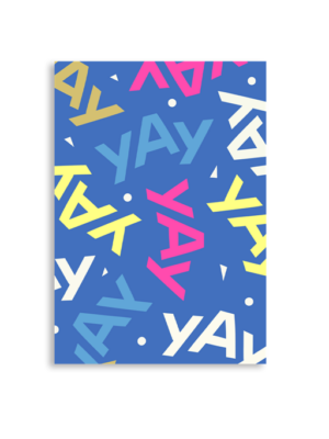 Yay Yay Yay A6 Greeting Card 14.8 x 10.5cm