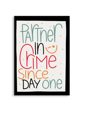 Partner In Crime A6 Greeting Card 14.8 x 10.5cm