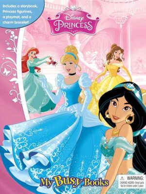 Disney Princess My Busy Books: Storybook, Figurines, Playmat