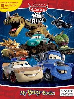 Disney Pixar Cars On The Road My Busy Books: Storybook, 10 Figurines, Playmat